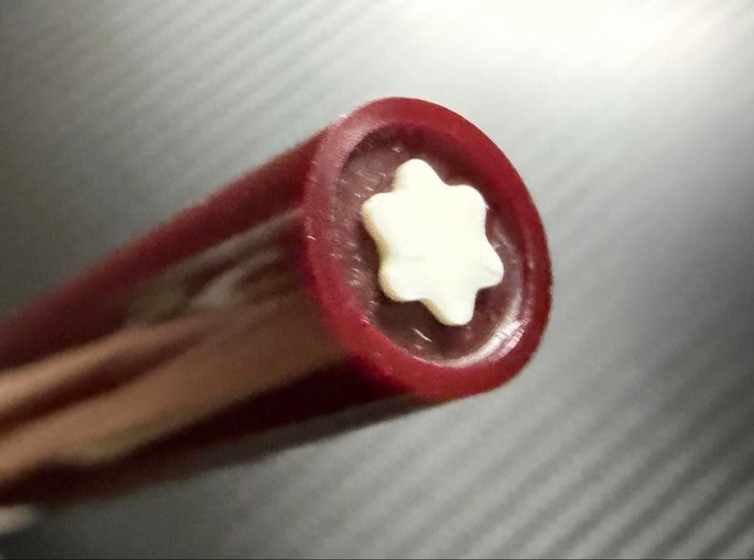 未使用に近い モンブラン No.221 ボルドー M 中字 万年筆 両用式