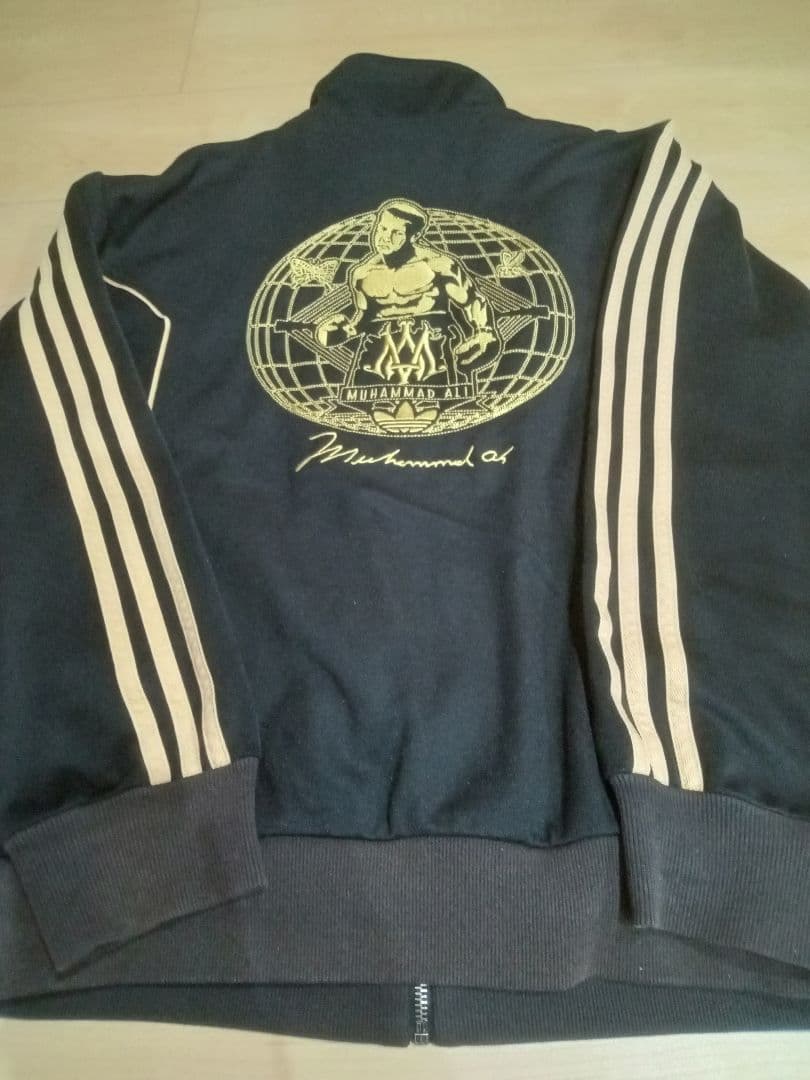 アディダス　モハメド・アリ　 ジャージ　ジャケット 黒