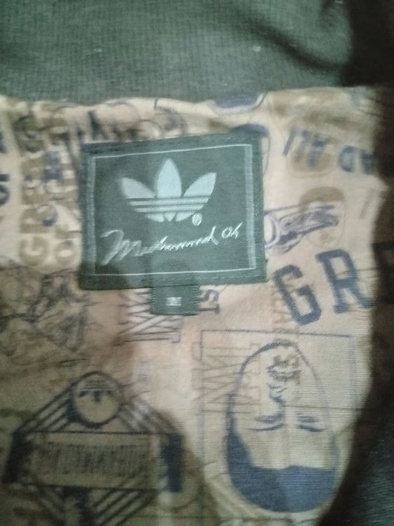 アディダス　モハメド・アリ　 ジャージ　ジャケット 黒