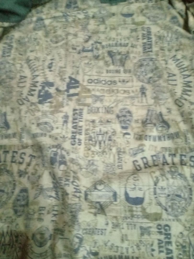 アディダス　モハメド・アリ　 ジャージ　ジャケット 黒