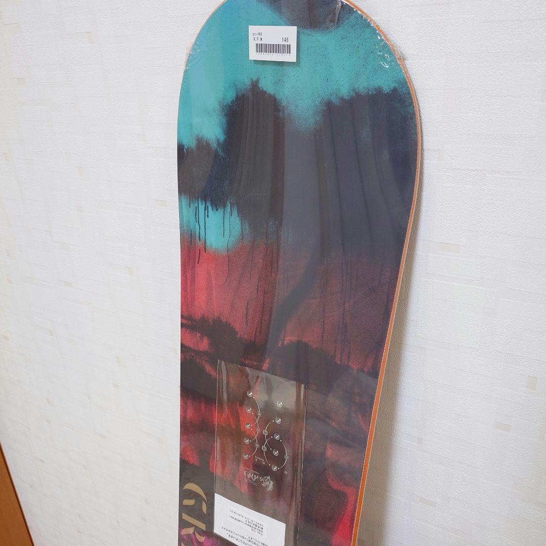 新品未使用GRAYグレイスノーボードR.P.M.アールピーエム146cmグラトリ