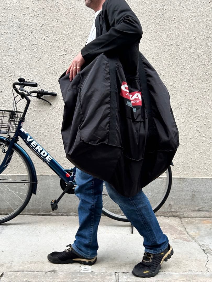 限定タイムセール【新品】超軽量！超簡単！折りたたみ自転車 ブラック ミニベロ