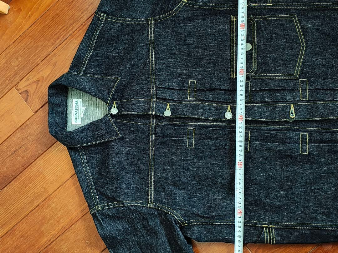 sassafras ササフラス　ガーデナージャケット　インディゴ