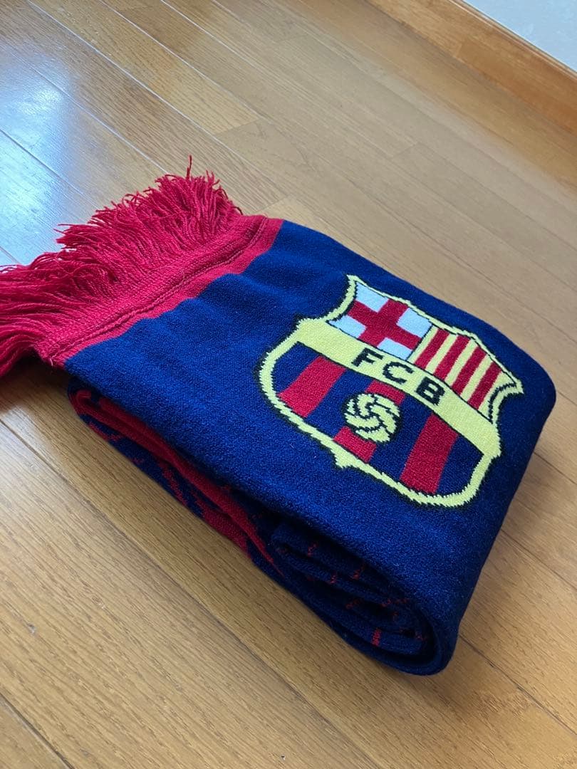 FCバルセロナ CAMPNOU マフラー‼️ 厚手で暖かい❣️