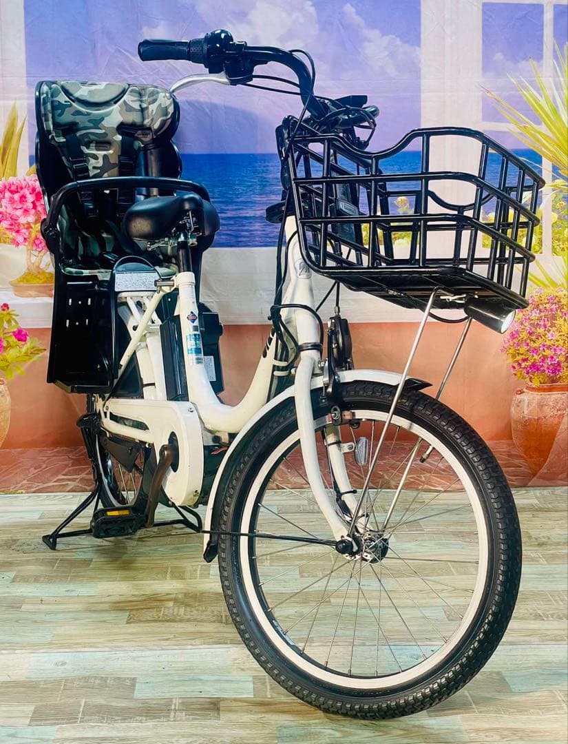 超特価BIKKE ビッケ12AH⭐️ブリヂストン子供乗せ電動アシスト自Y3275