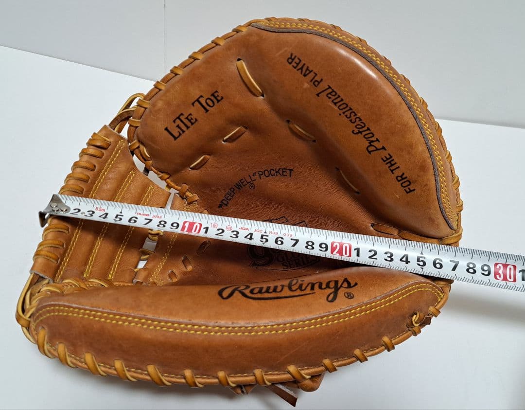 硬式キャッチャーミットRawlings(ローリングス) 日本製【ほぼ未使用品】