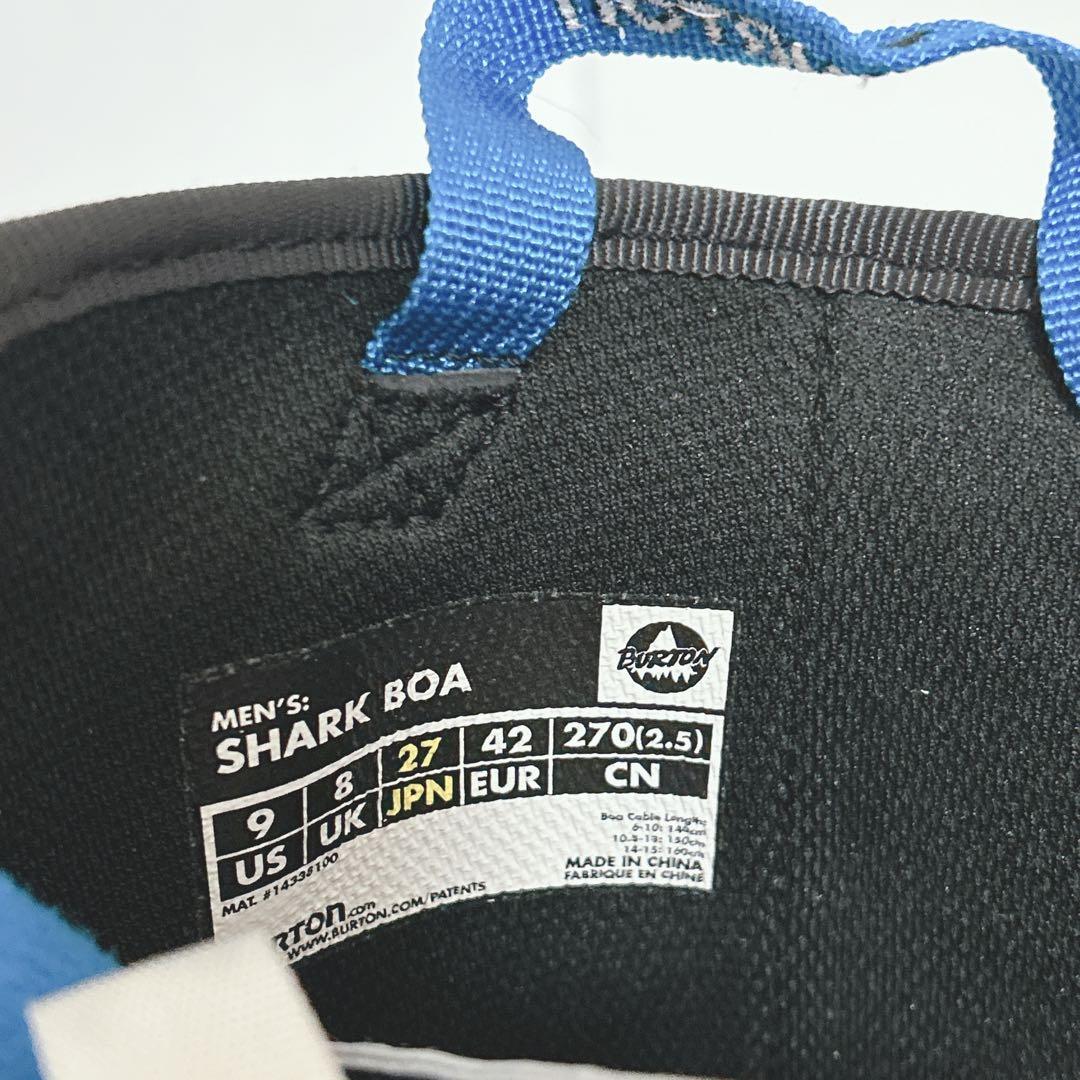 BURTON SHARK BOA スノーボードブーツ 27.0cm