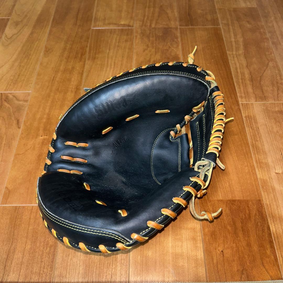 Zeems 硬式 キャッチャーミット 黒 右投