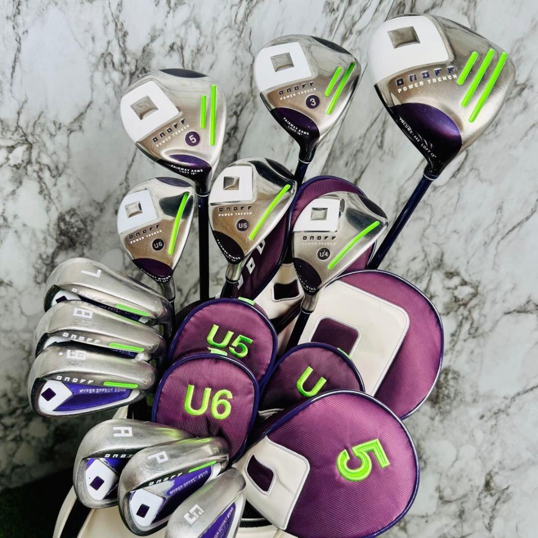 【豪華12本】初心者推奨 オノフ 2016 レディースゴルフセット L