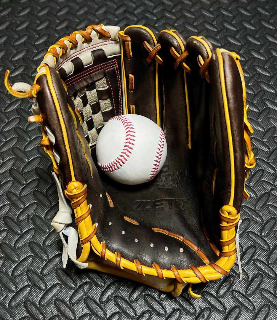 ZETT オーダー プロステイタス 軟式 内野手用 グローブ 源田壮亮