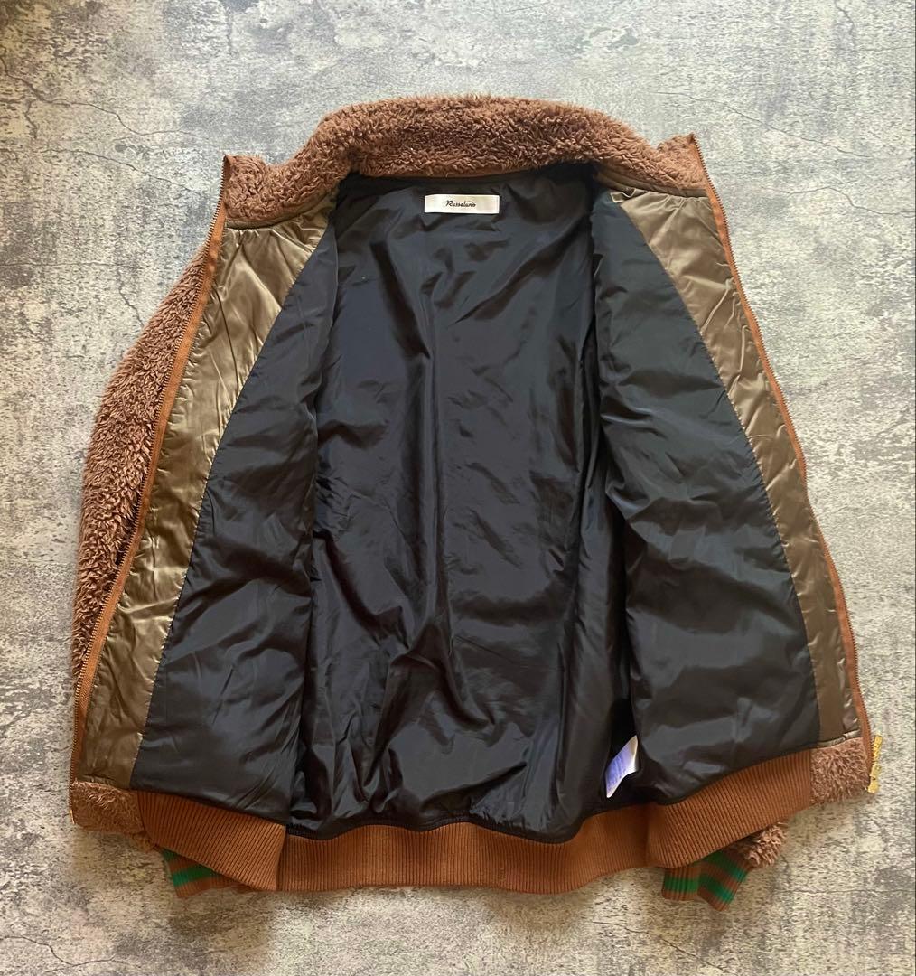 ★訳あり★Russeluno ラッセルノ 2way ボア ジャケット ベスト