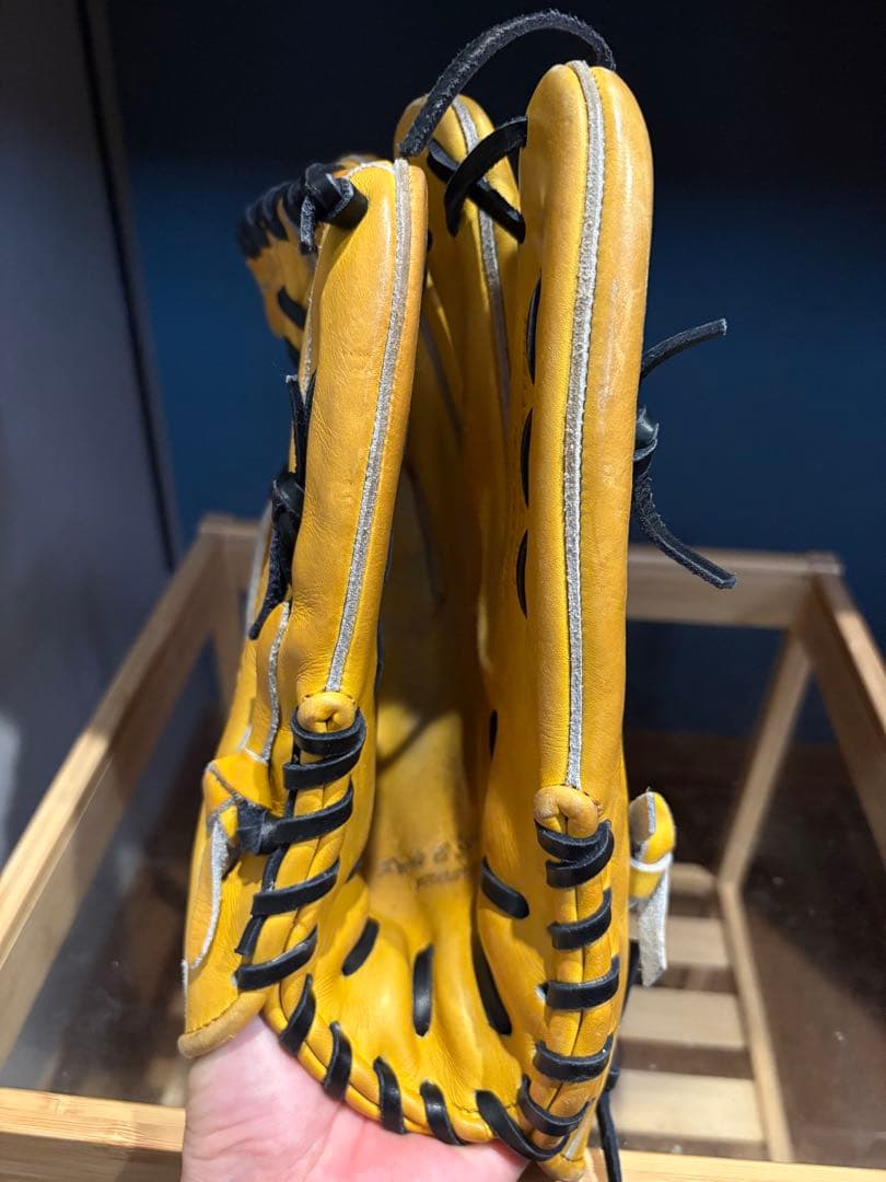 ZETT 軟式グローブ プロステイタス イエロー