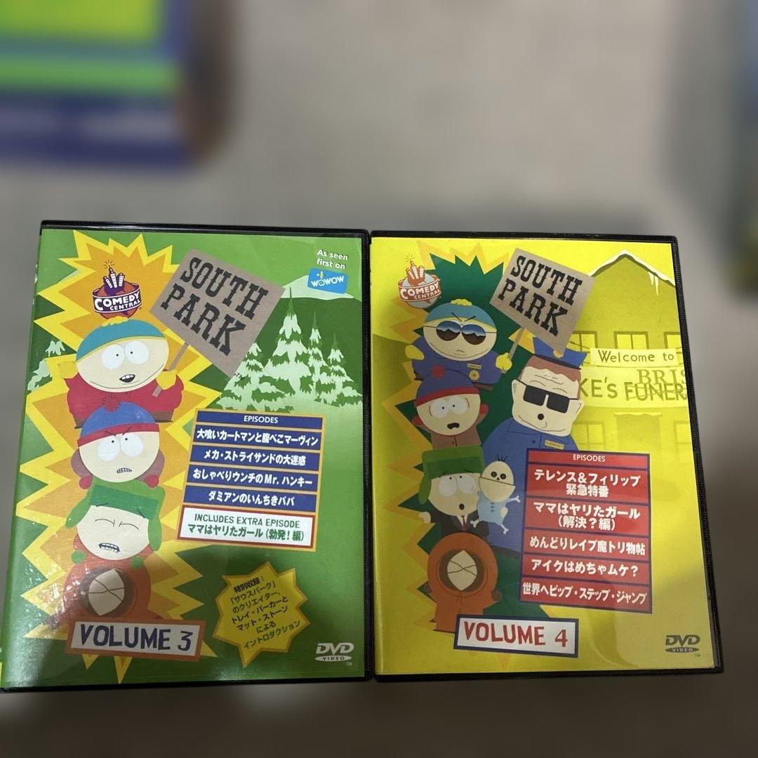 SOUTH PARK DVD & CDセット