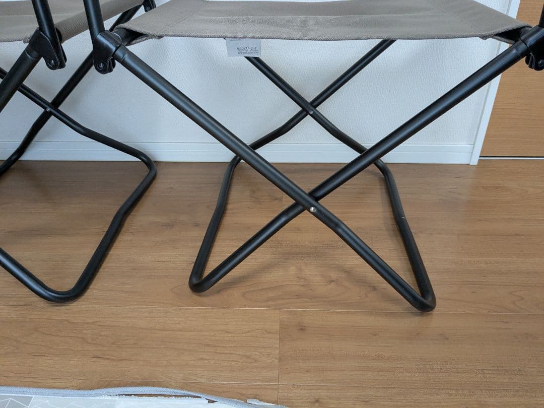 スノーピーク　FDチェアワイド　グレー　2脚セット　LV-077GY