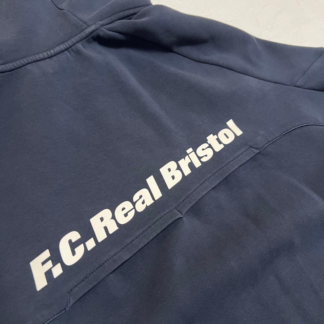 F.C.R.B. ベンチレーション パーカー L 紺 ラウンド最適