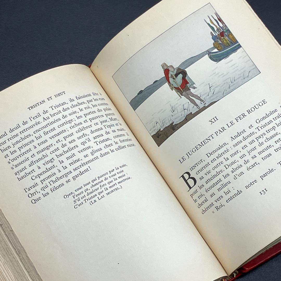 A.E マルティ 挿絵本 トリスタンとイゾルデの物語　1947年　フランス
