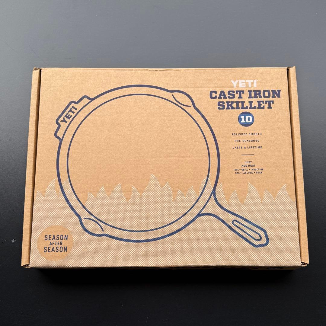 実物 イエティYETI CAST IRON SKILLET USA 希少・新品