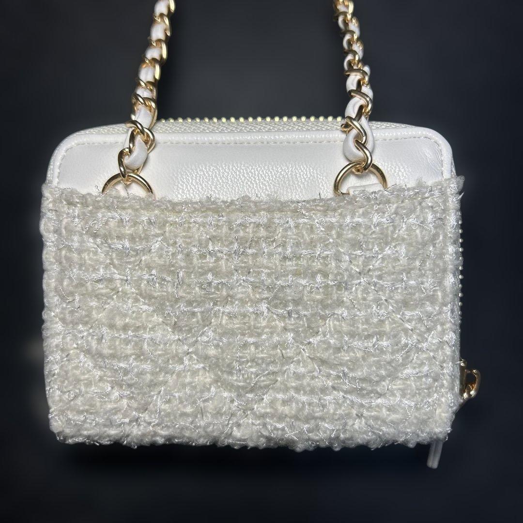 K*様 ツイード　ミニバック　ミニウォレット