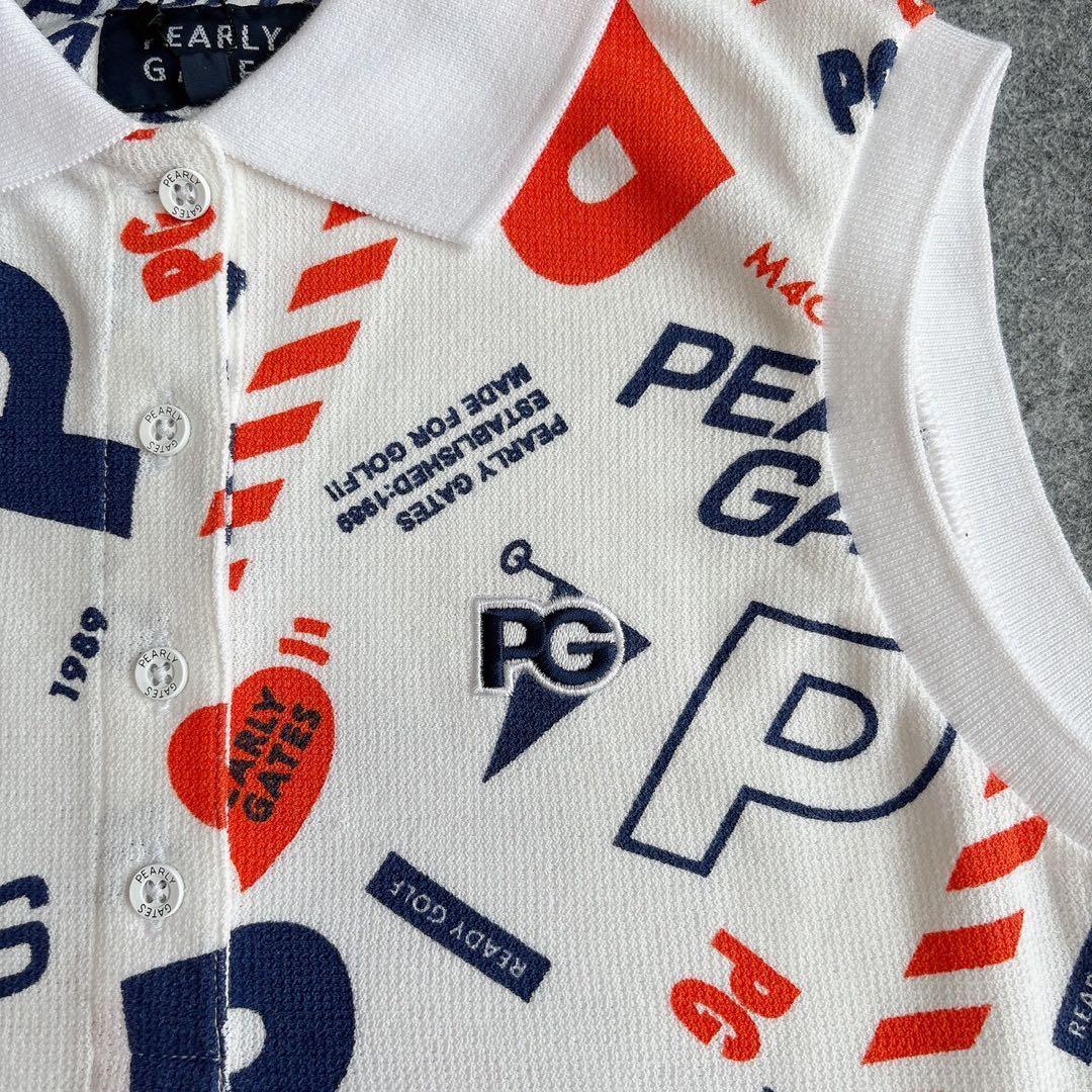 新品　パーリーゲイツ　近年　セットアップ　ポロシャツ　スカート　ホワイト