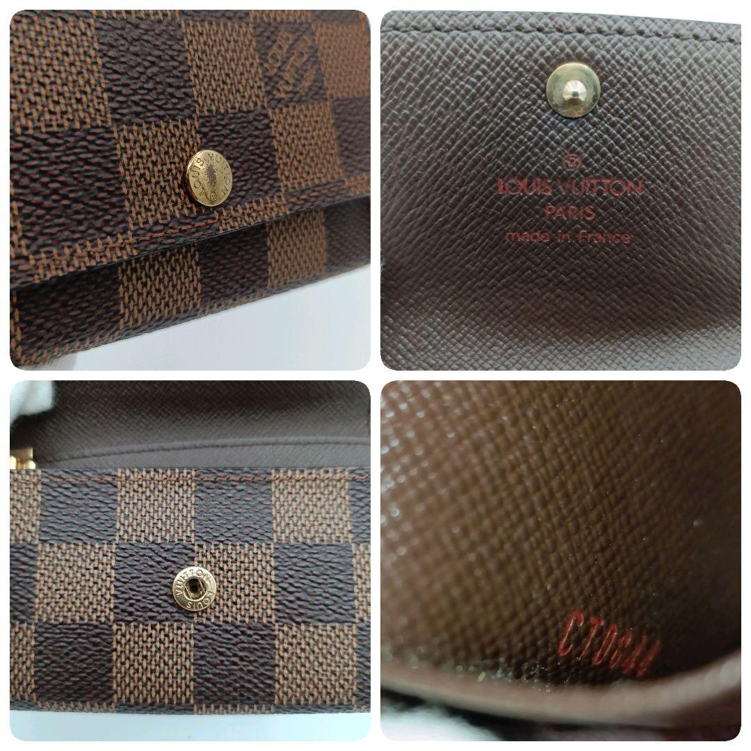 ルイヴィトン ダミエ ミュルティクレ6 6連キーケース ブラウン