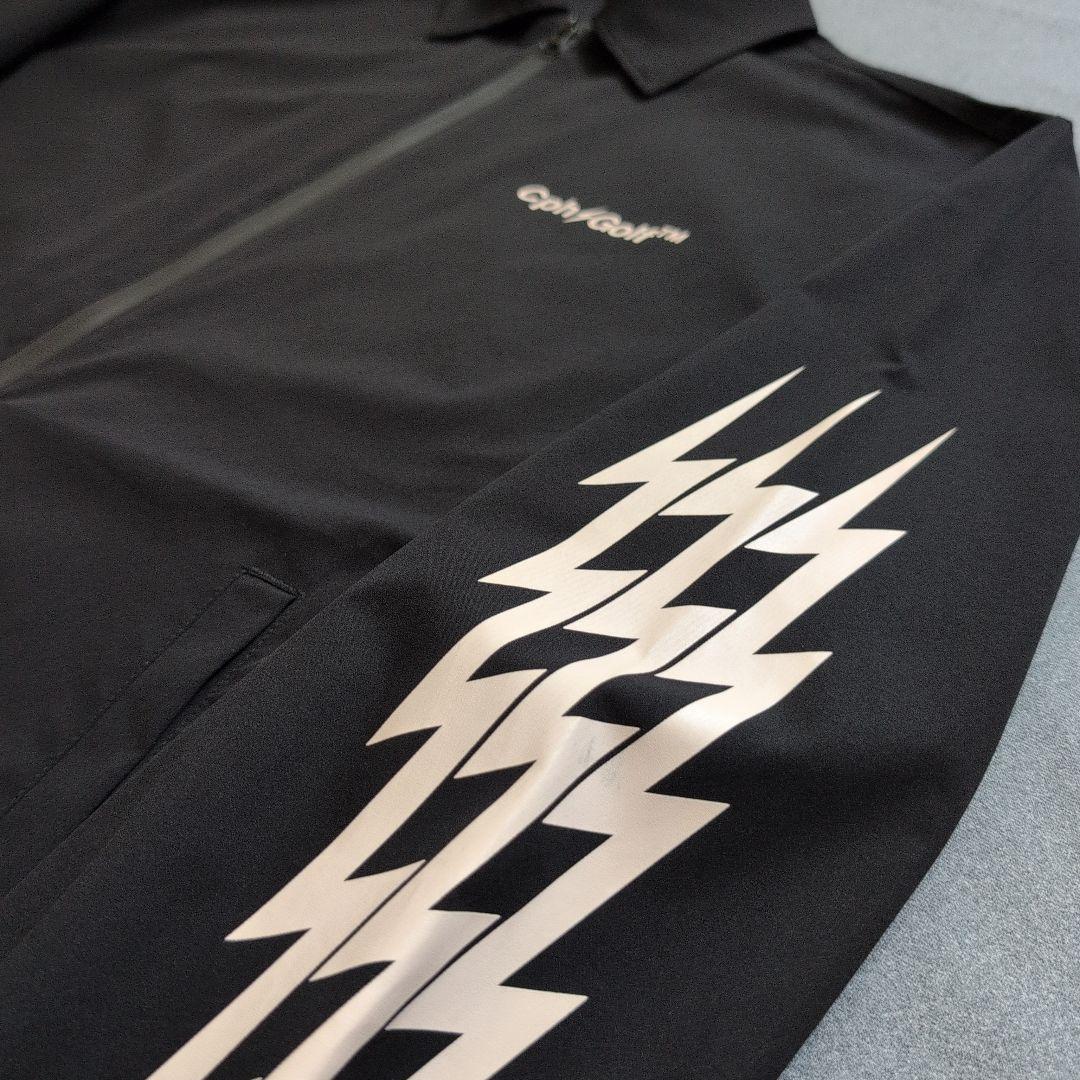 【極美品】キャプテンズヘルムゴルフ　サンダーストライプ　フルジップジャケット