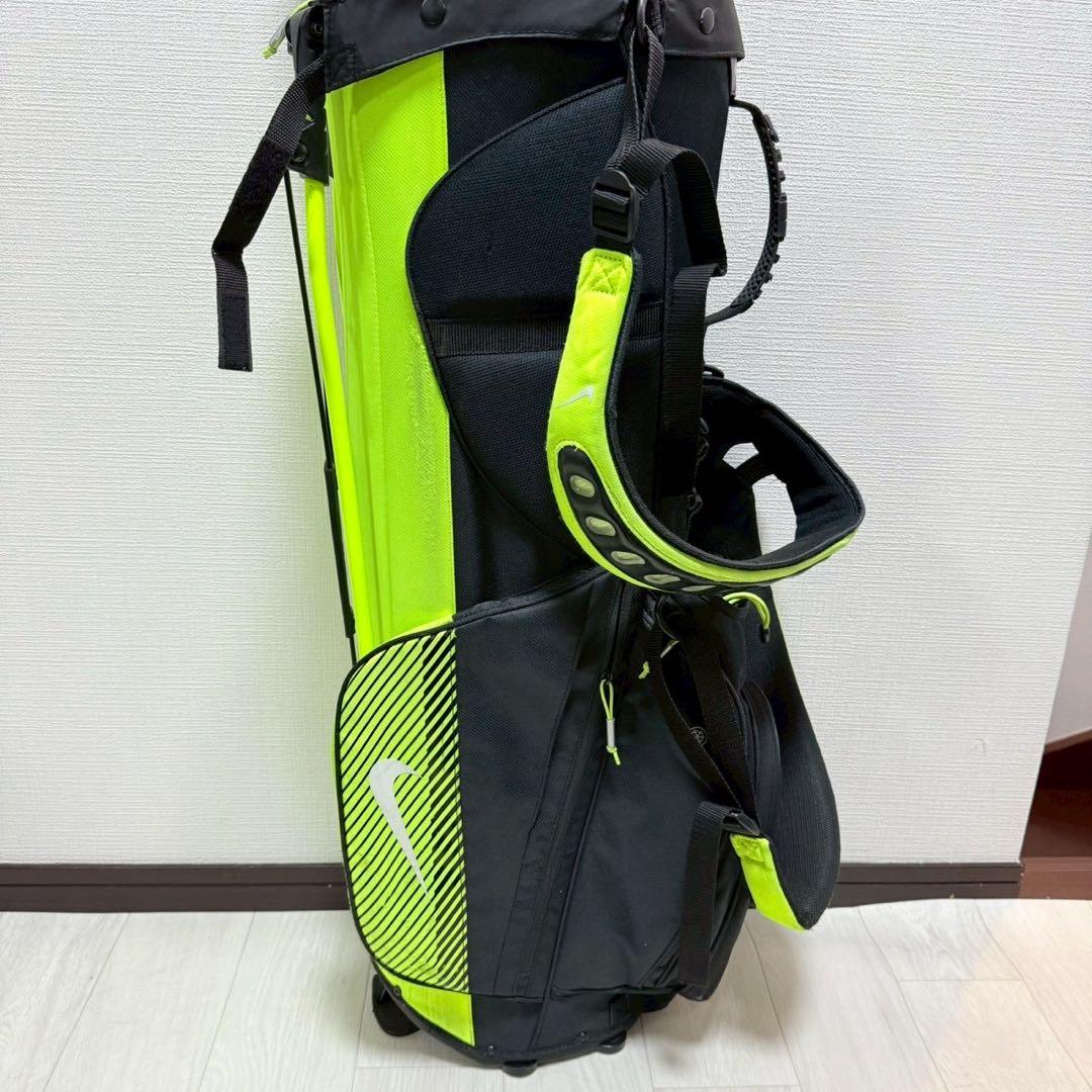 廃盤 希少 NIKE AIR SPORT キャディバッグ スタンド式 黄色 黒色