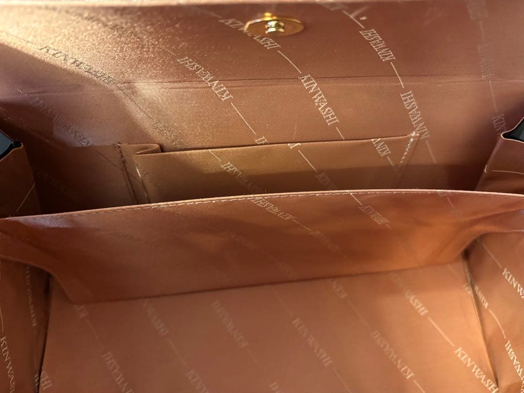 卒業式✳️入学式　お茶会　和装用バッグ 七宝文亀甲　正絹　利休型　未使用