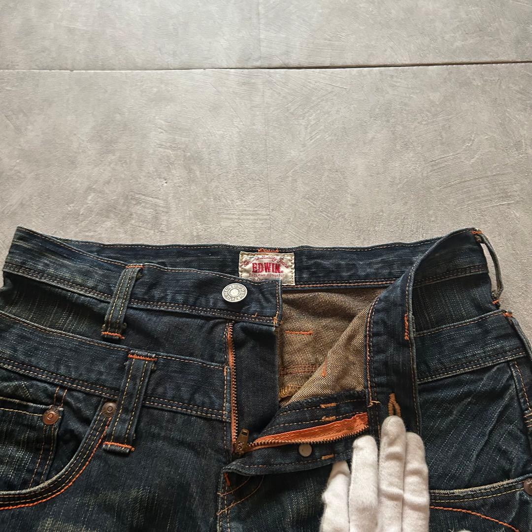 パンツ archive grunge edwin fade denim pants