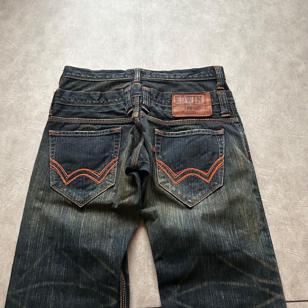 パンツ archive grunge edwin fade denim pants