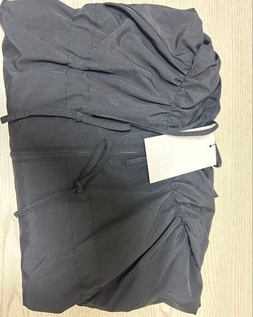 完売品 ZARA ドローストリング入りジャケット Sサイズ新品タグ付き