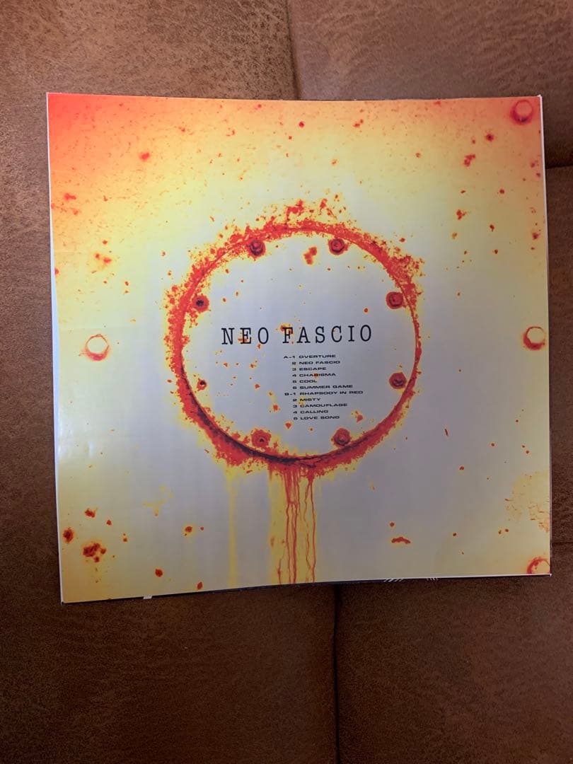 【希少見本盤】国内盤 氷室京介 NEO FASCIO RT28-5555 LP