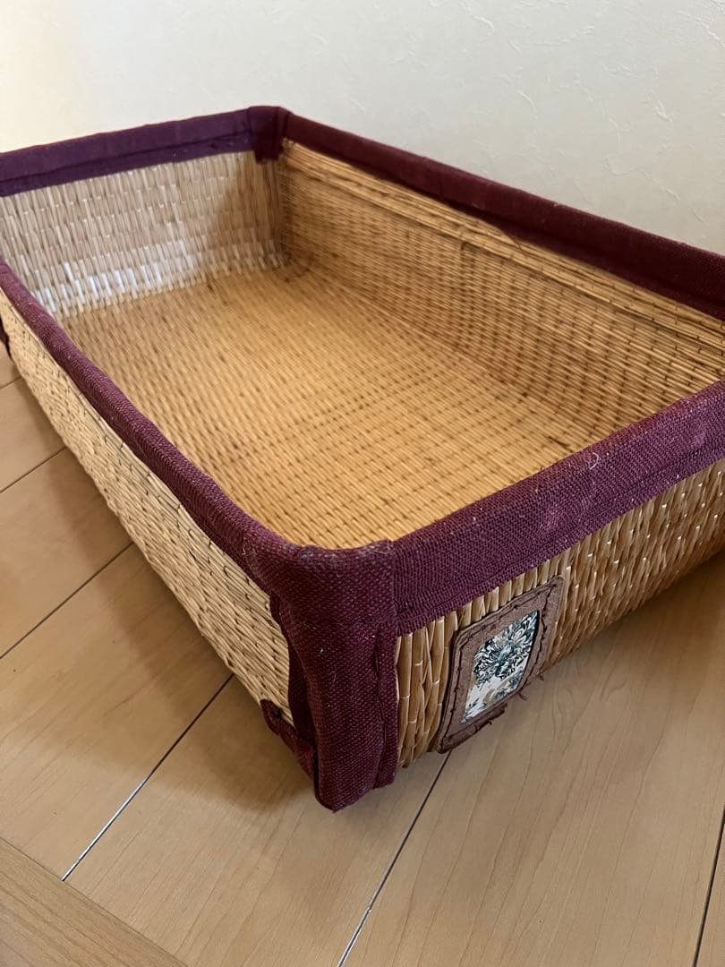 柳行李　大きめ　レトロ　アンティーク