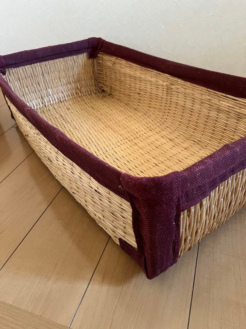 柳行李　大きめ　レトロ　アンティーク