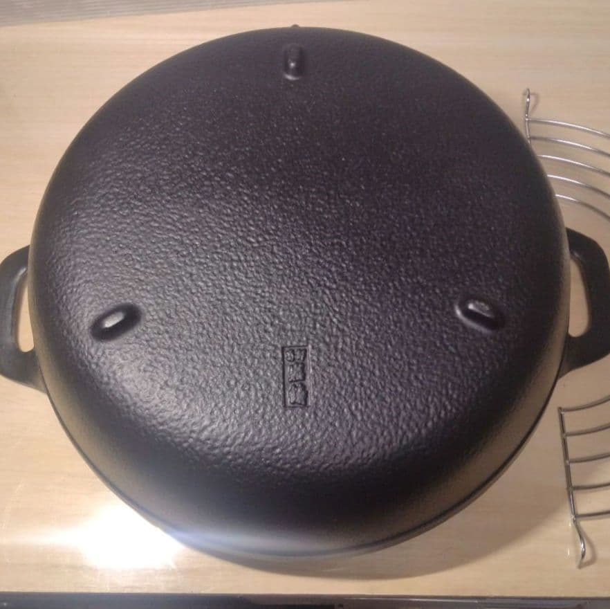 新品未使用品！ 南部鉄器 盛岡 岩鋳 iwachu 天ぷら鍋27cm