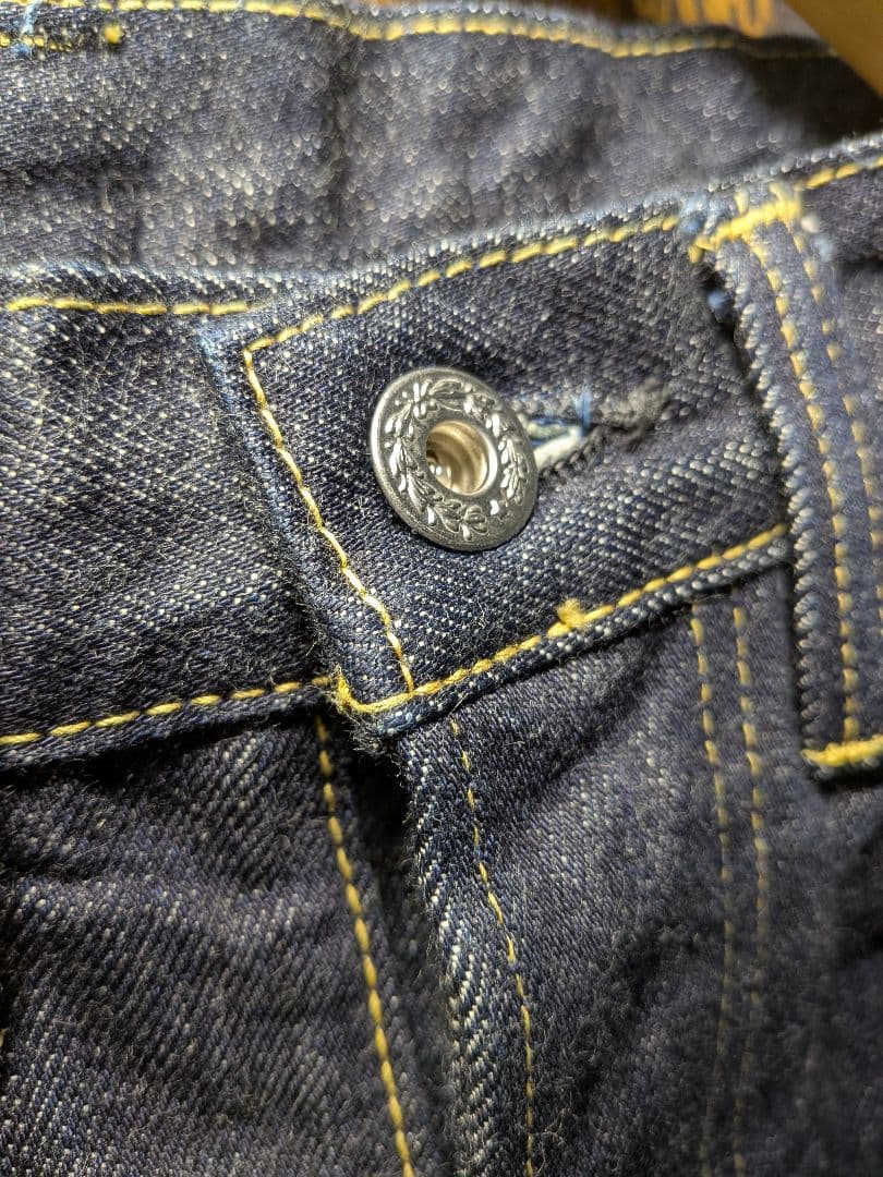 tcbジーンズ Late S40's Jeans 赤タブ W33股下73cm