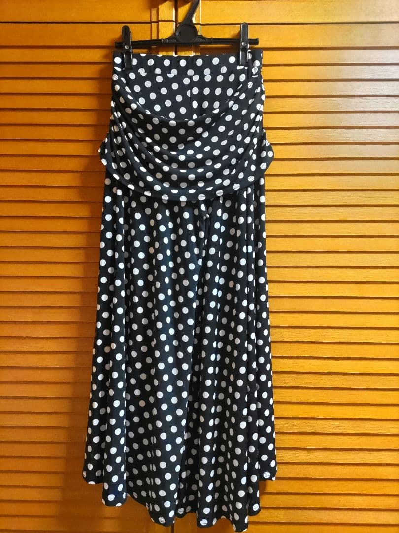 タカダンス黒と白の水玉パンツ