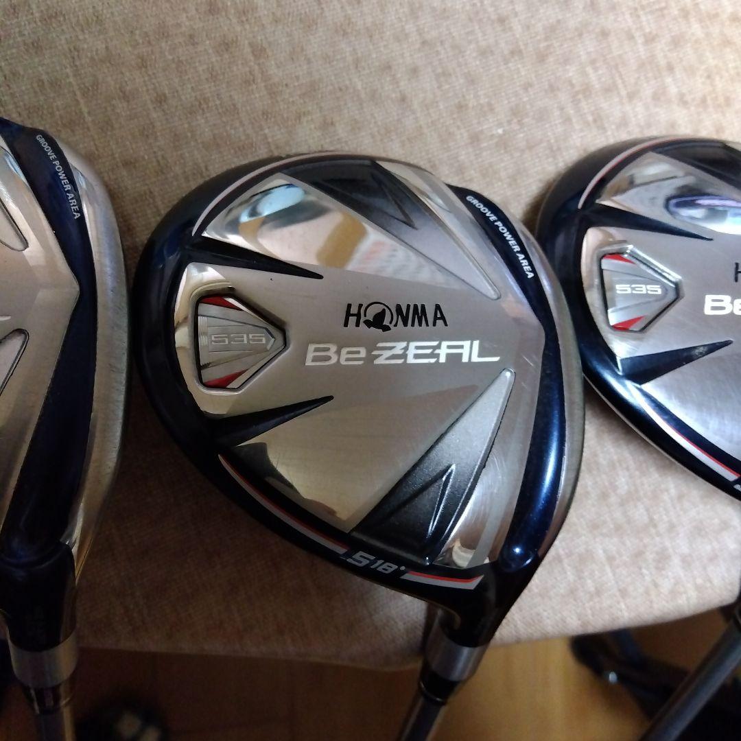 HONMA Be ZEAL ウッド３本セット SR