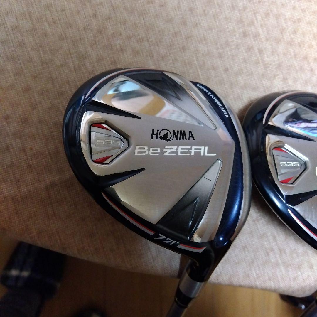 HONMA Be ZEAL ウッド３本セット SR