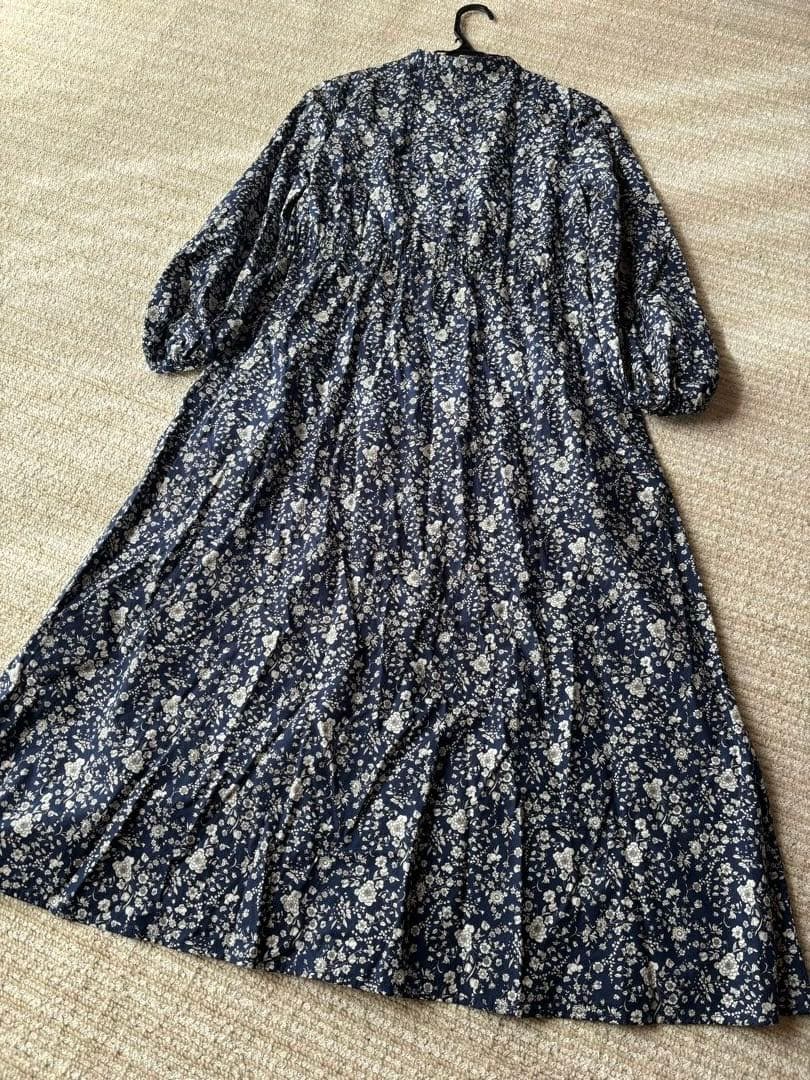 AFTERNOONTEA WARDROBE シャツワンピース/リバティプリント