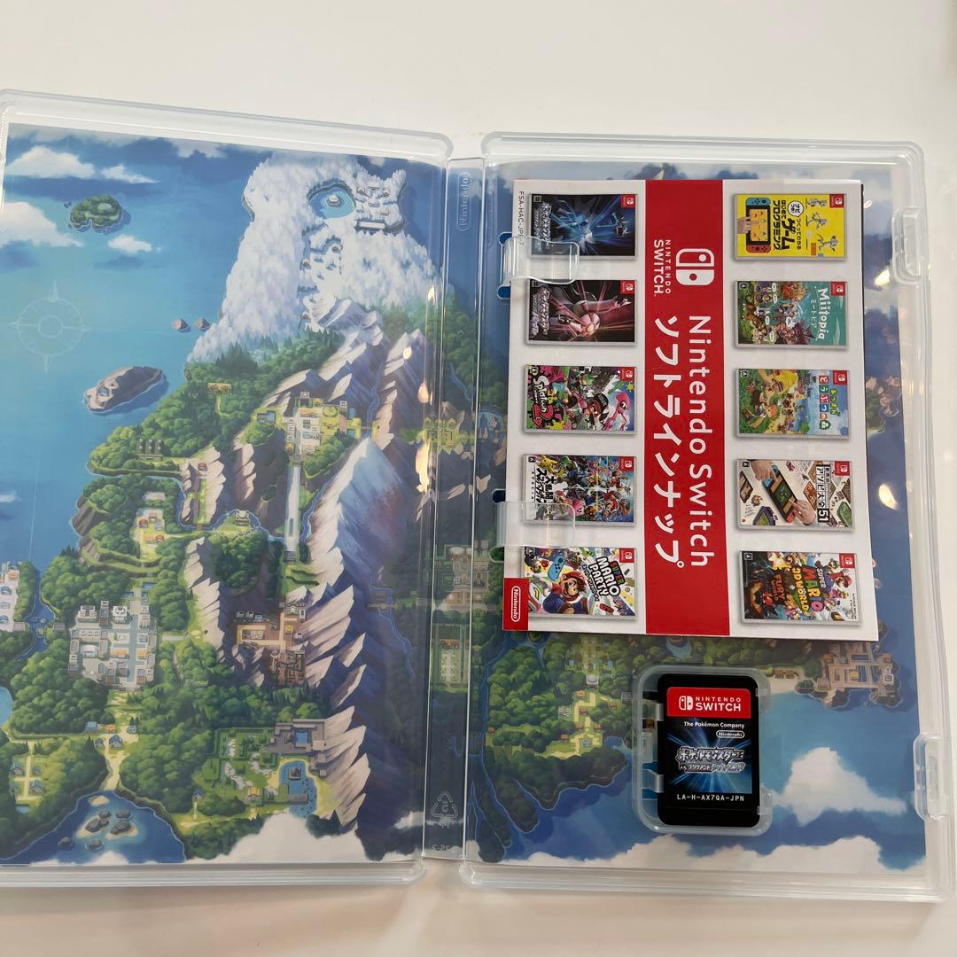 【ポケモンSwitchソフト】バイオレット、ソード、ブリリアントダイヤモンド3枚