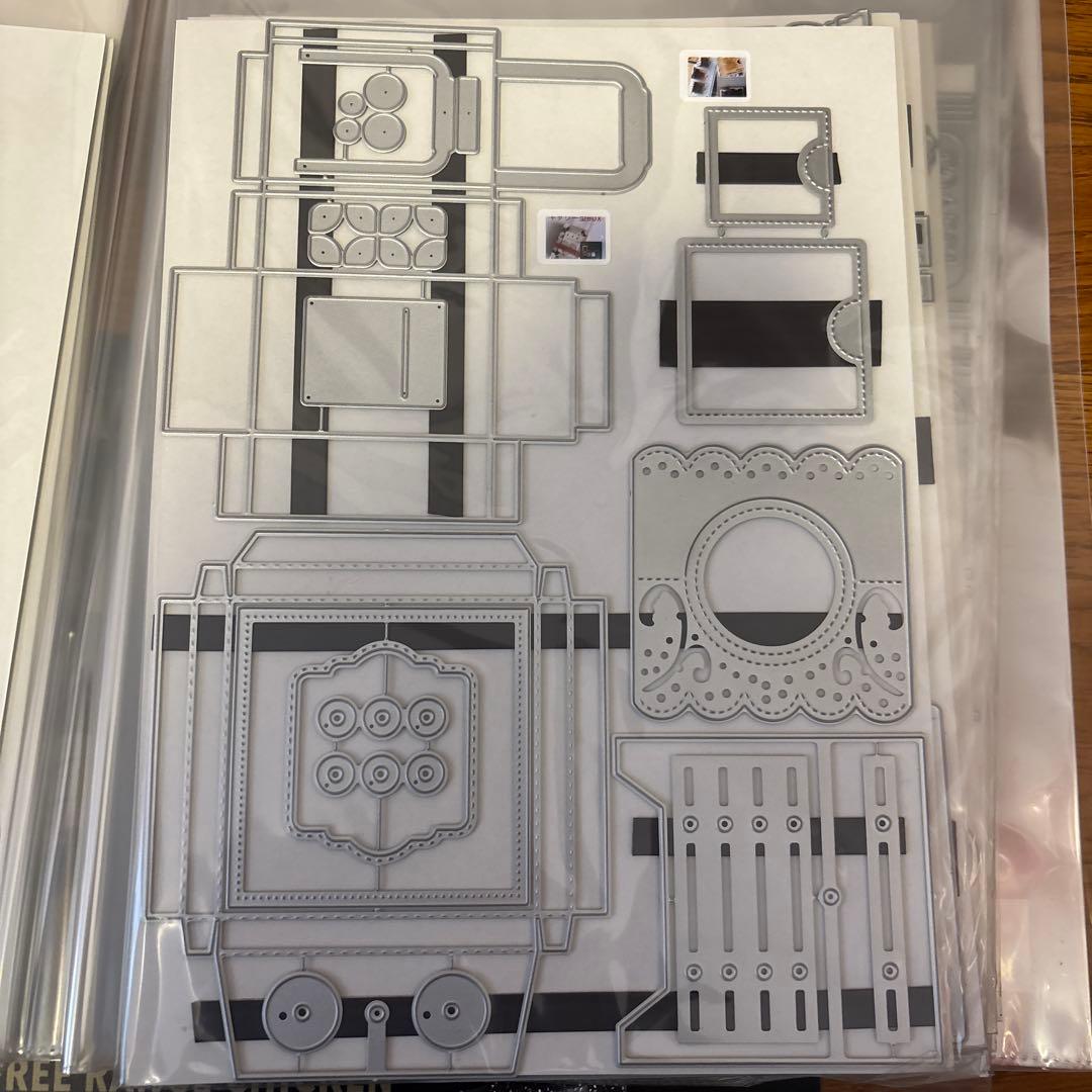 【大量のダイカット付き】【未使用】ダイカットマシン　本体ビッグショット