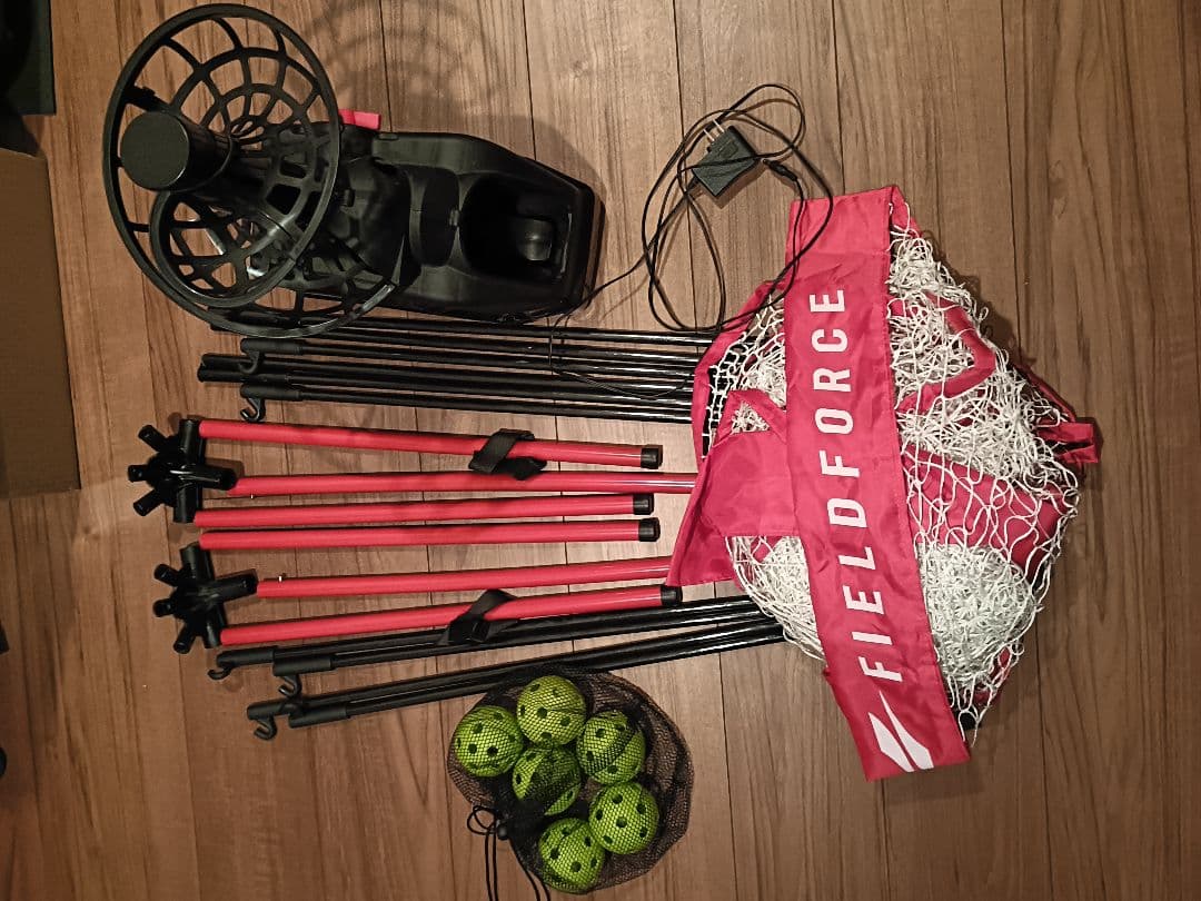 中古　美品　オートリターン・フロントトス 野球トスマシン