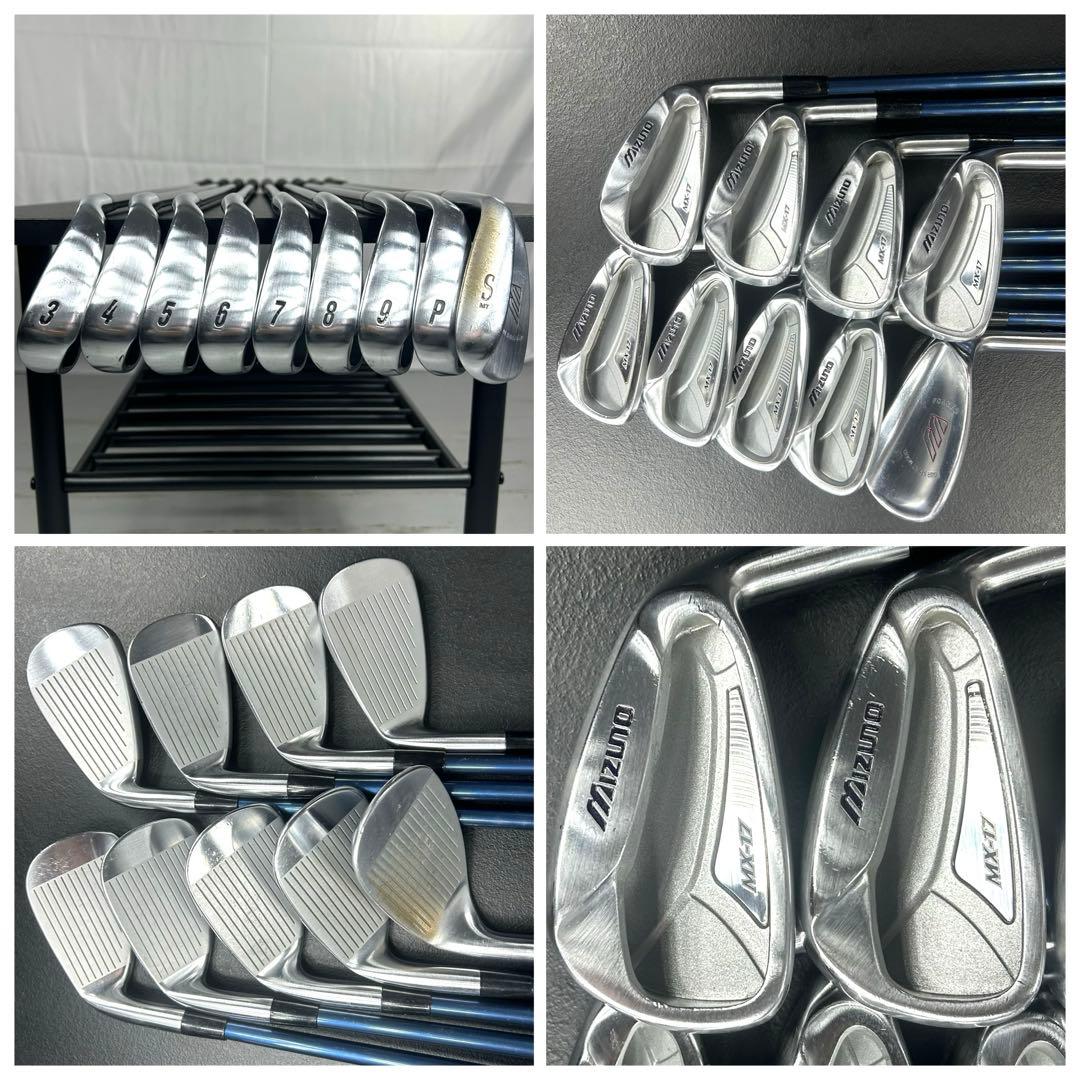豪華! メンズゴルフクラブ 13本 フルセット ゴルフセット MX-17 ミズノ