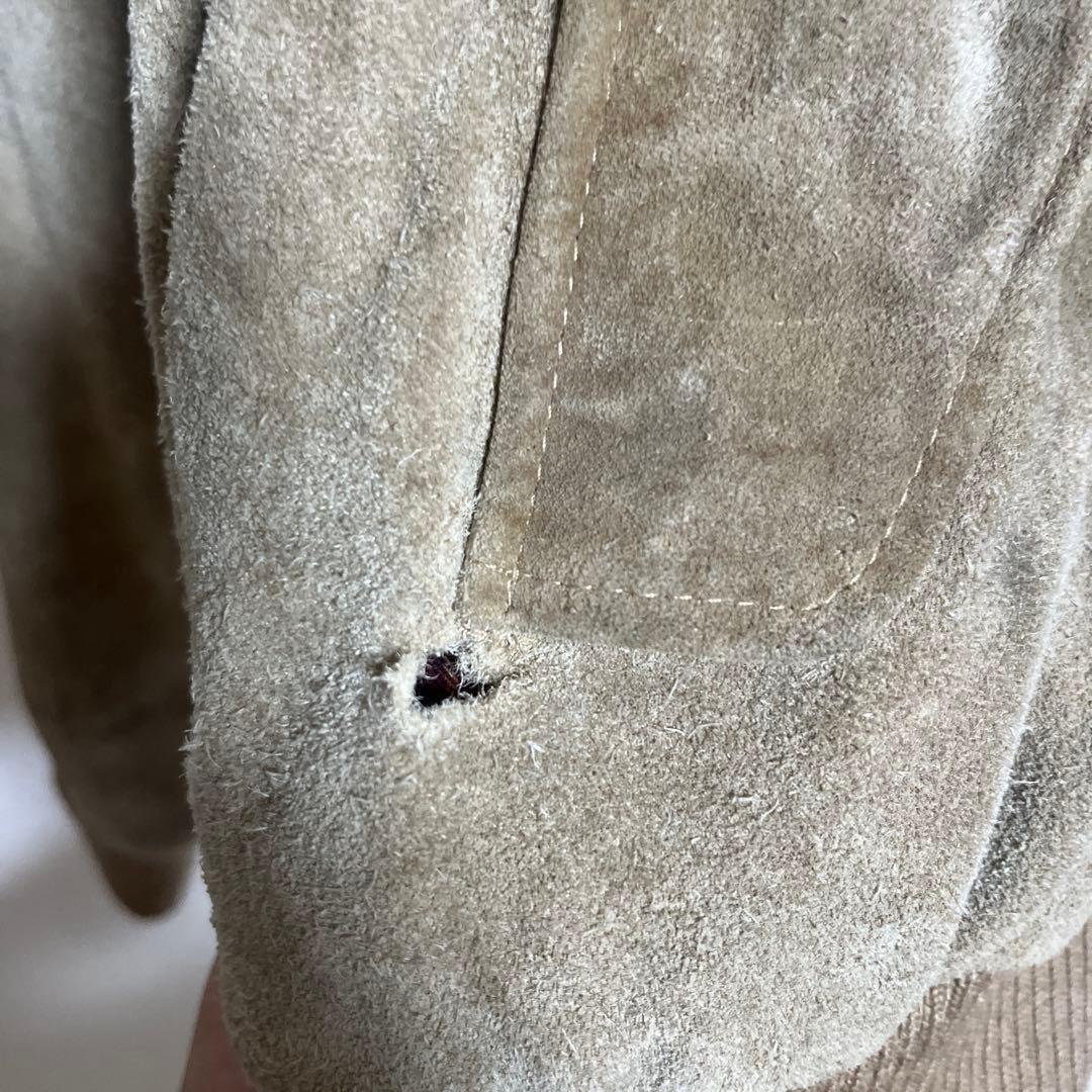 90s Ralph ラルフローレン　ベージュ スエード ジャケット