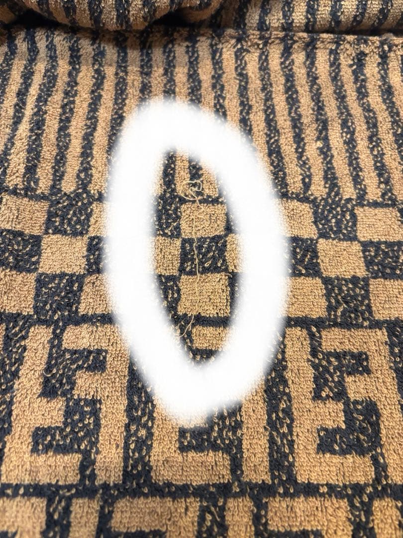 未使用　Fendi バスタオル ズッカ柄