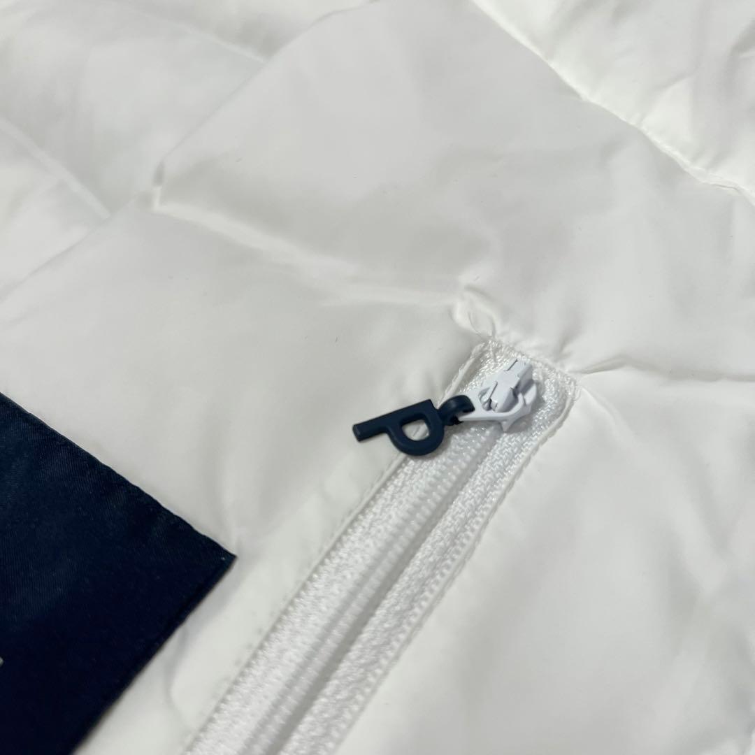 【最終価格】美品 パーリーゲイツ 2wayダウン 0 フード 袖 取り外し可能