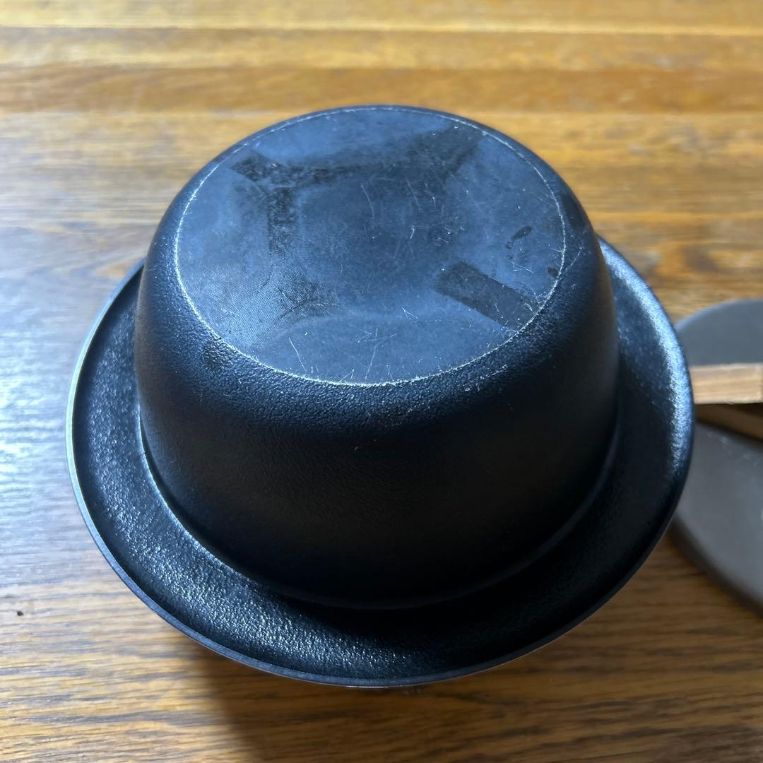 ユニフレーム 飯盒 アルミ製 木製ハンドル