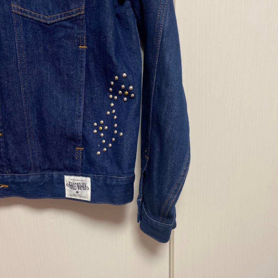 【未使用】Wrangler badway スタッズ デニムジャケット アメカジ