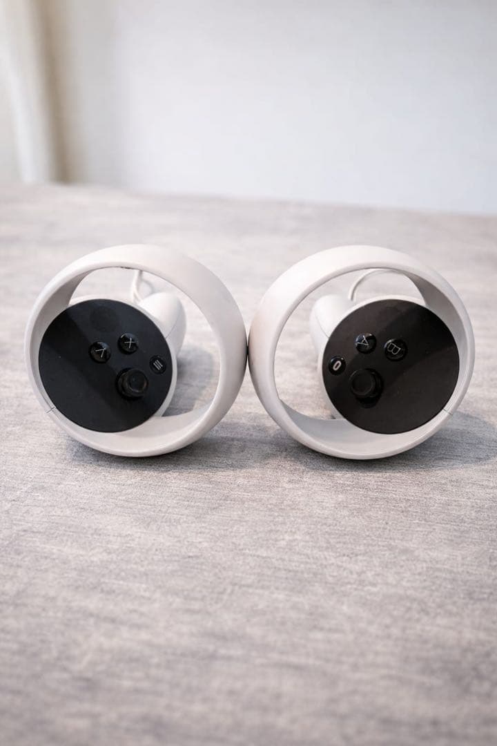 ホワイト VRヘッドセット USB-C接続