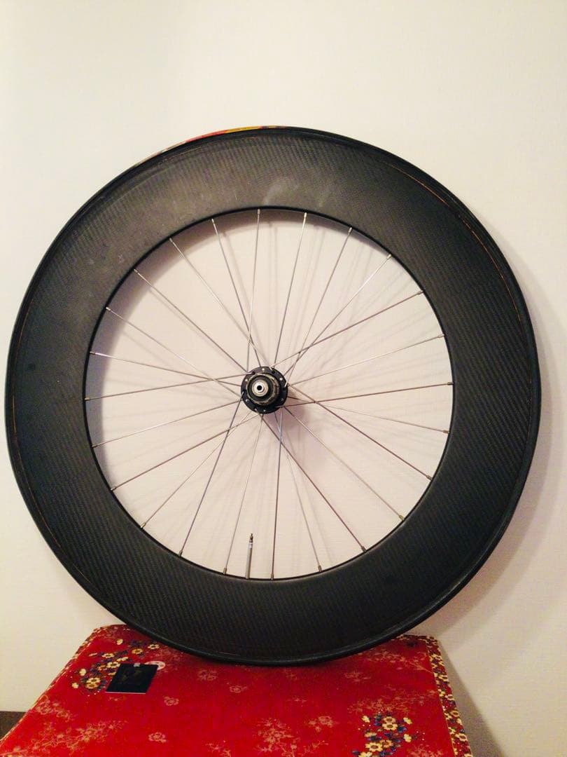 TNi 未使用 カーボンホイールセット 60/88 チューブラー シマノ10s
